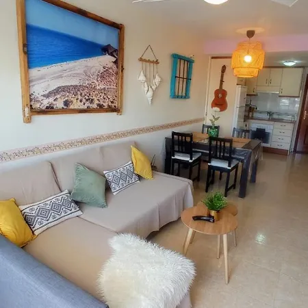 La Pita- Terraza Con Vistas Al Mar & Parking, A 1 Min De La Playa Apartment Carboneras Exterior photo