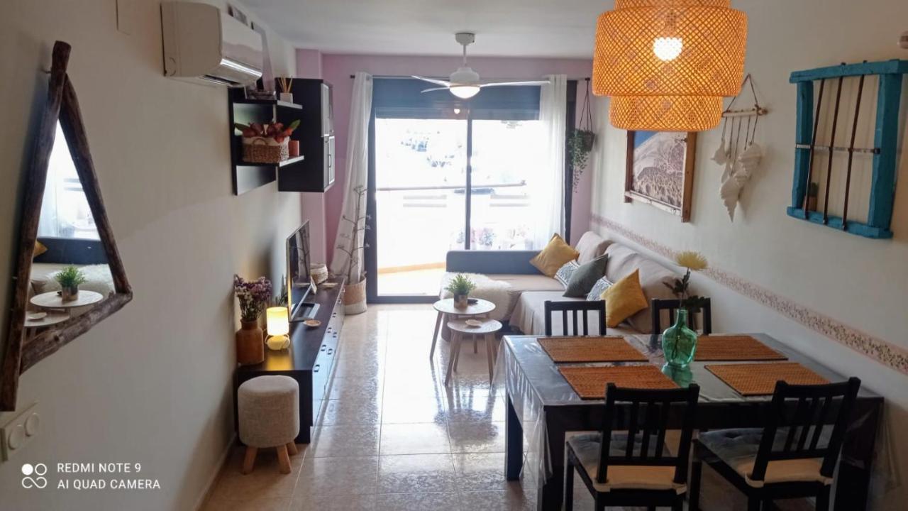 La Pita- Terraza Con Vistas Al Mar & Parking, A 1 Min De La Playa Apartment Carboneras