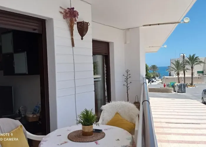 La Pita- Terraza Con Vistas Al Mar & Parking, A 1 Min De La Playa