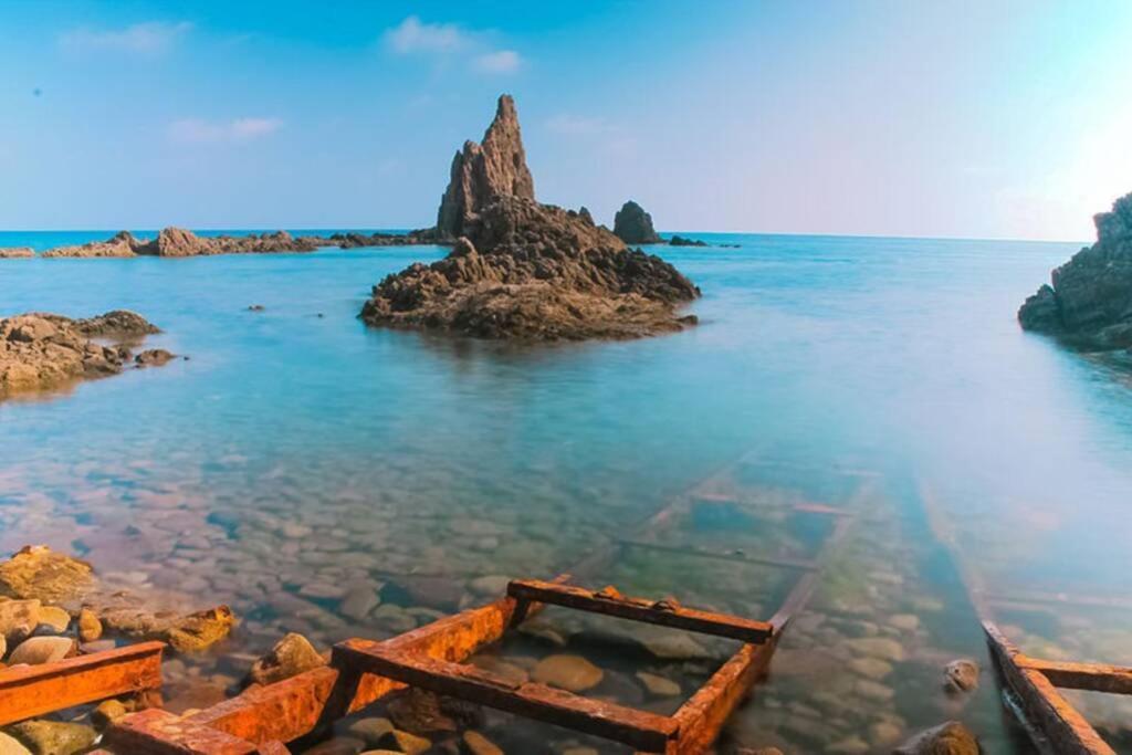 La Pita- Terraza Con Vistas Al Mar & Parking, A 1 Min De La Playa Appartamento